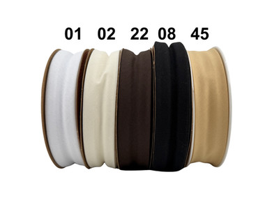 Schrägband 30 mm gefalzt    100 % Baumwolle