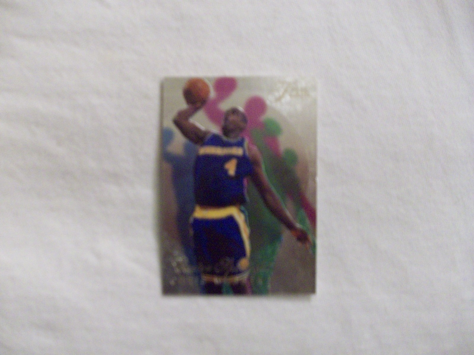 1994-95 FLAIR CENTER SPOTLIGHT # 6 CHRIS WEBBER GOLDEN STATE WARRIORS