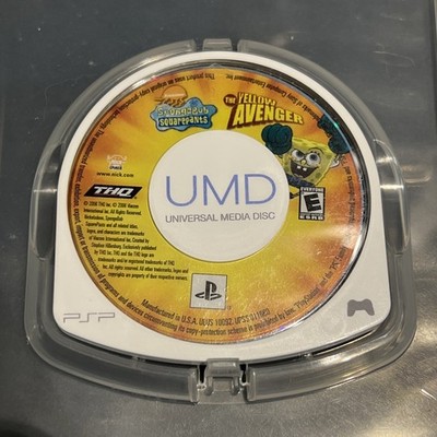 SpongeBob SquarePants: The Yellow Avenger UMD Video Game Only (Sony PSP)