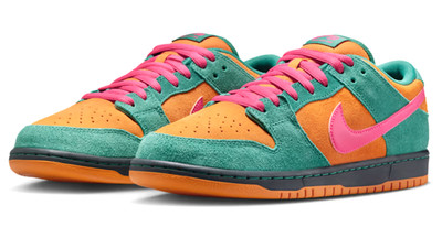 Nike SB Dunk Low Pro Mens Shoes Green Orange South Beach Noise New IN HAND Sizes