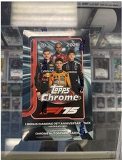 2025 Topps Chrome Formula 1 F1 Factory Sealed Hobby Box - Kimi Antonelli AUTO?