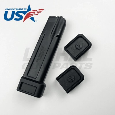 Tisas 1911 Double Stack +0 Base Plate Grip Extension Floor Plate BR9 (2 Pack)