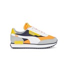 PUMA Future Rider Play On Lace Up  Youth Boys Orange, White Sneakers Casual Shoe