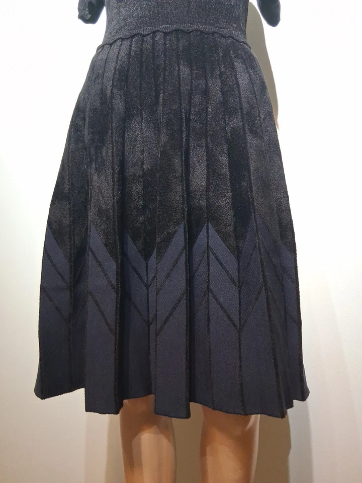 Sandro Arnis Graphic - Pattern  Mock Neck Dress Size FR 42/M - Image 4 of 4