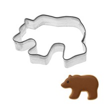 Mini Grizzly Bear 1.5'' Cookie Cutter Cabin Made in the USA