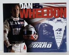 2010 Dan Wheldon 4 National Guard IndyCar Hero Card Panther Racing Honda Dallara