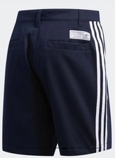 Adidas Originals Skateboarding Chino Shorts Blue 3-Stripes Trefoil New