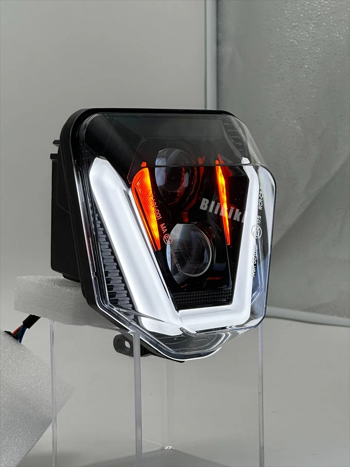 Светодиодная фара в сборе красная дневная ходовая часть для Husqvarna TE FE 200 250 350 450 501 701 2024 - Изображение 4 из 4