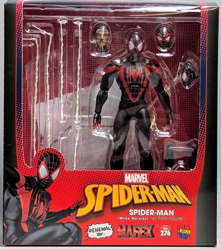 アメコミ MAFEX Miles Morales(COMIC RENEWAL Ver.) MAFEX The Amazing Spider-Man – Maple and Mangoes