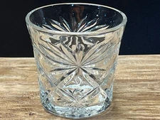 One (1) Anchor Hocking Prescut Clear Old Fashioned Glass Replacement