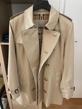 Burberry Kurzer Heritage-Trenchcoat „Kensington“ Gr.48 Neu