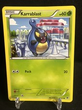 Karrablast Plasma Blast Common Pokemon TCG 6/101