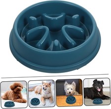 2 pcs Slow Feeder Dog Bowl Anti-Slip Puzzle Dish for Small Medium Large Dogs
