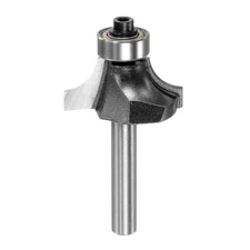 Roundover Router Bit 1/4 Shank 5/16" Radius Carbide Tipped Woodworking Tool