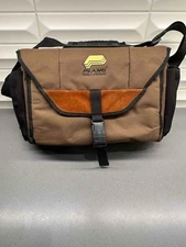 Vintage Plano Tackle System Soft Bag With 2 Plastic Storage Cases