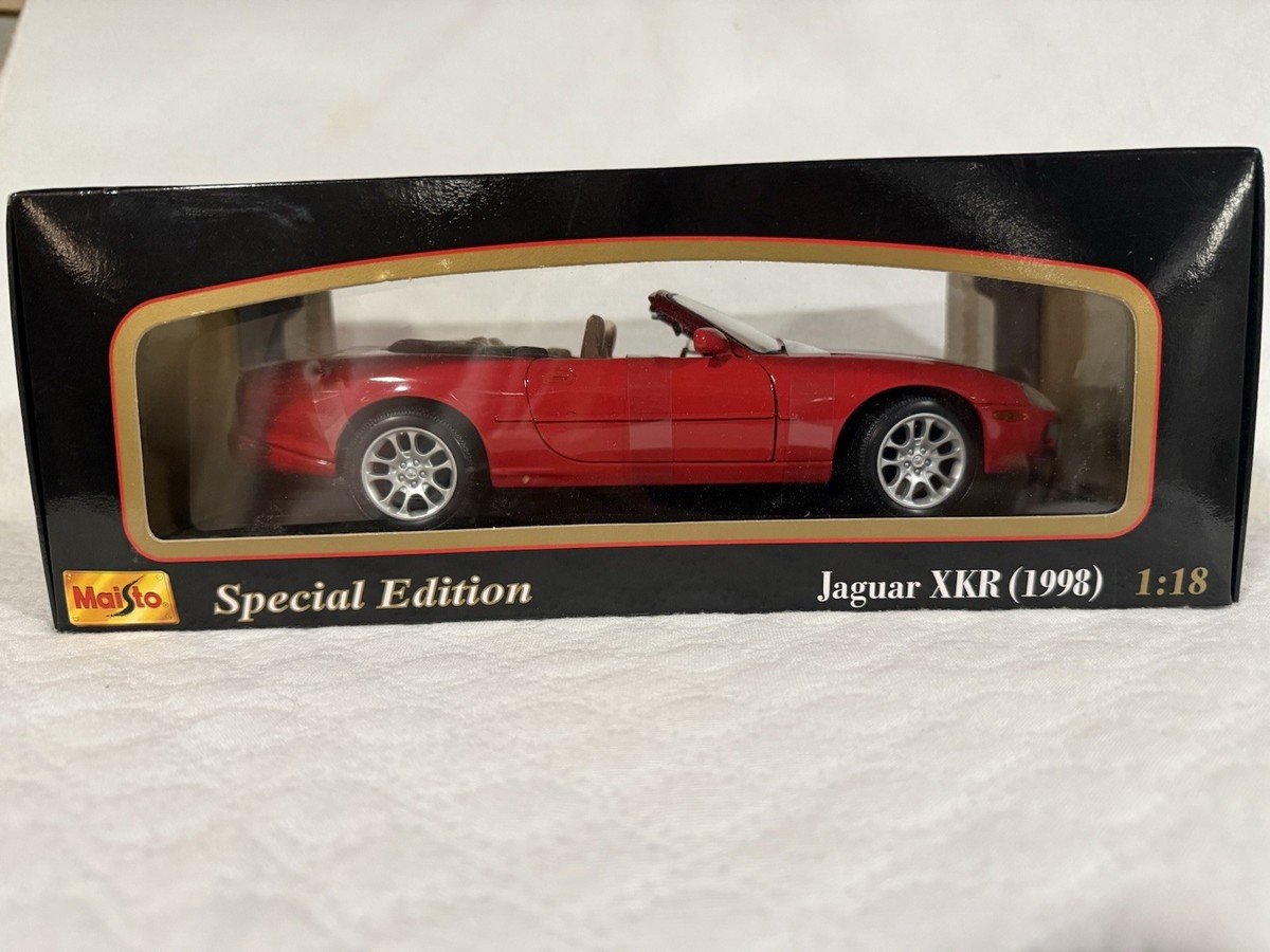 Maisto 1:18 Scale 1998 Jaguar XKR Special Edition Red Diecast | eBay