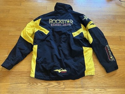 スノーボード 25-26 MRT ROCK STAR HMK 1 JACKET XL Rockstar Energy Drink HMK Superior TR2 Snowmobile Jacket Mens Size