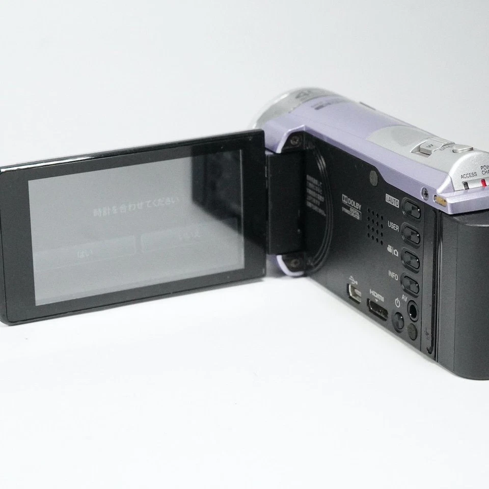 Videocámara JVC Victor Everio GZ-HM33 púrpura cámara de video Full HD 40x zoom excelente+++ Foto 4 de 4