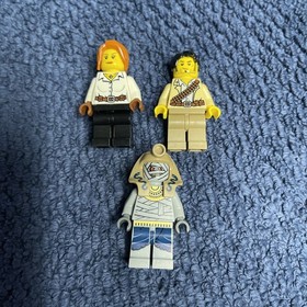 LEGO Pharaoh&rsquo;s Quest 7325 Cursed Cobra Statue 100% Complete Good Shape