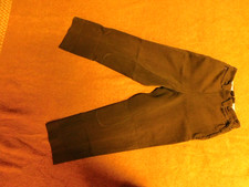 Vintage Unbranded Brown English Riding Pants Altered Waist 24"