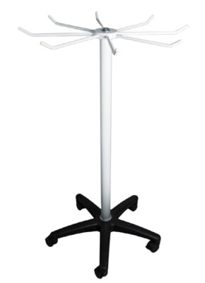 X-Ray Apron Rack - Mobile, Spyder, 8 Pegs