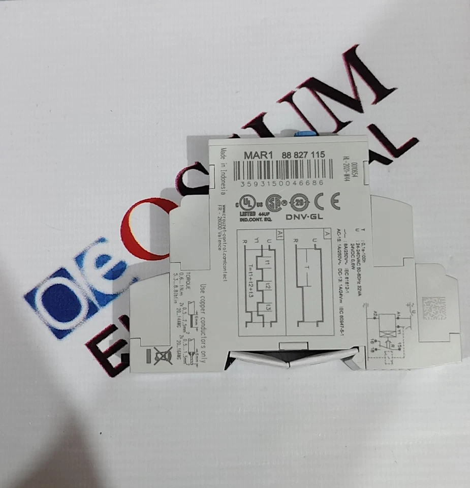 CROUZET MAR1 ELECTRONIC TIMER TIMING 0.1S-100H VOLTAGE 24-240VAC/24VDC FAST SHIP - Image 3 of 4
