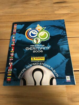 g*e様 2006 ワールドカップ ドイツ パニーニ アルバム コンプリート PANINI GERMANY 2006 WORLD CUP COMPLETE STICKERS ALBUM ORIGINAL