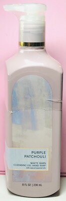 *NEW* PURPLE PATCHOULI ~ GEL SOAP ~ White Barn / Bath & Body Works ~ SHIPS FREE!