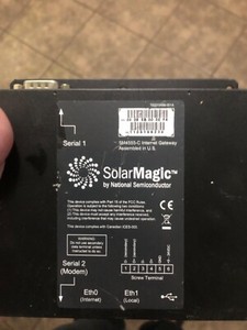 Solar Magic SM4555-C National DATA LOGGER AND INTERNET GATEWAY FOR MANAGER