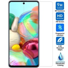 For Samsung Galaxy A52 5G Clear Tempered Clear Screen Protector Case Friendly