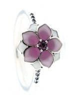 Authentic Pandora Magnolia Bloom Ring, Pink Enamel & Cz 191026pcz-54 Eu, 7 Us on sale Authentic Pandora Magnolia Bloom Ring, Pink Enamel & Cz 191026pcz-54 Eu, 7 Us on sale