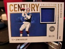 2021 Panini Encased Jim Kelly Century Collection CC-JK 05/15 MINT! BEAUTY BILLS