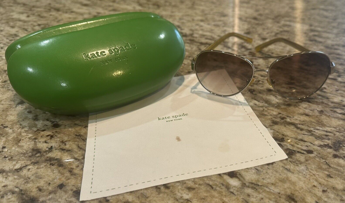 Kate Spade Alessia/S Sunglasses 03YGY6 Gold (5813) | eBay