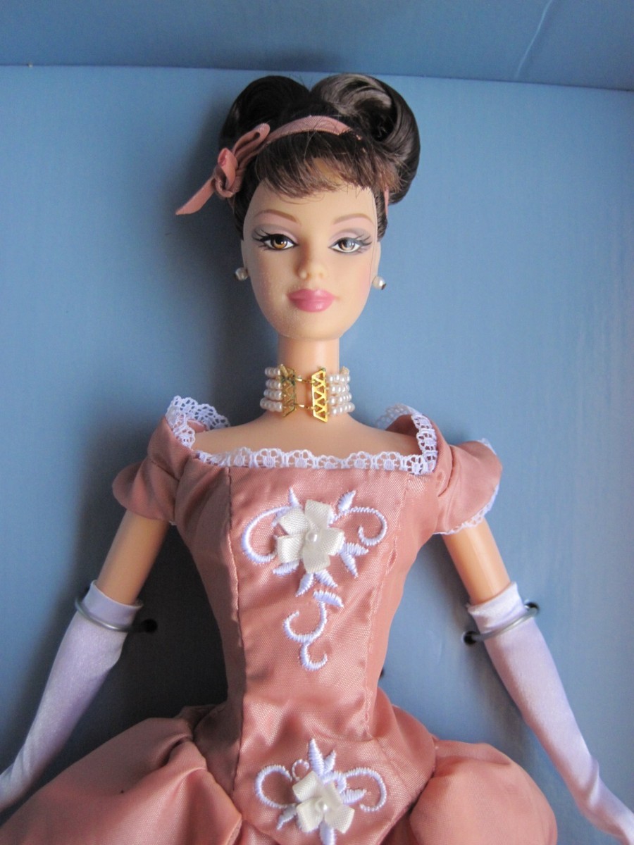 Barbie #50823 ウェッジウッド・ピンク(NRFB) Mattel Wedgwood Series Barbie 4 in Fashion Doll - 50823 for sale