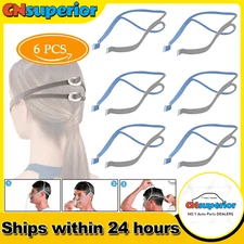 (6 Pack) Replacement Headgear strap for ResMed Airfit P10 Nasal Pillow CPAP Mask