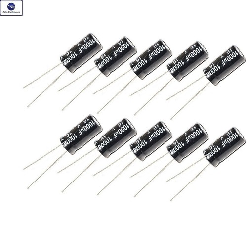 10 Condensatori Elettrolitici Elna 1000uF 35V 105&deg;C &ndash; RJH-35V102MJ5G-T50