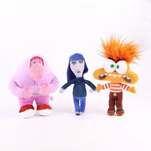 New Inside Out2 Plush Anime Doll Cartoon Toy Fluffy Stuffed Dolls Birthday Gifts - Picture 10 of 45