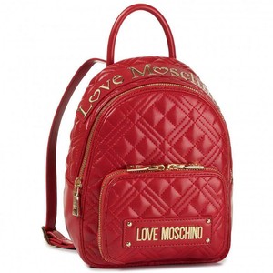 red moschino backpack