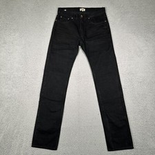 Hart n Dagger Jeans Mens 31x35 Black Slim Fit Denim Casual Preppy Made in USA