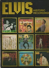 Elvis Historic Recordings Songbook by Creative Concepts (1978, Trade Paperback)