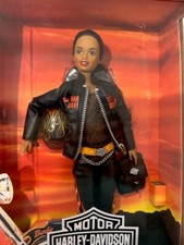 Factory Mistake or Prototype 2000 Harley Davidson Barbie Rare-Wrong Face Mold
