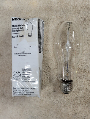 NEOLUX MH50/U/MED M110/E ED17 50W & USHIO 50W METAL HALIDE LIGHT BULBS