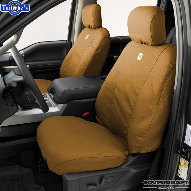 20152020 F150 Covercraft Carhartt Front Seat Covers Brown eBay