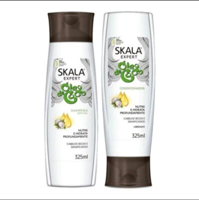 Skala Expert Coconut Oil Shampoo & Conditioner Set 325ml   Vegan