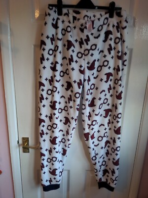 Love to Lounge Womans Harry potter multicoloured Lounge Pjs Fit 12/14 New  UK