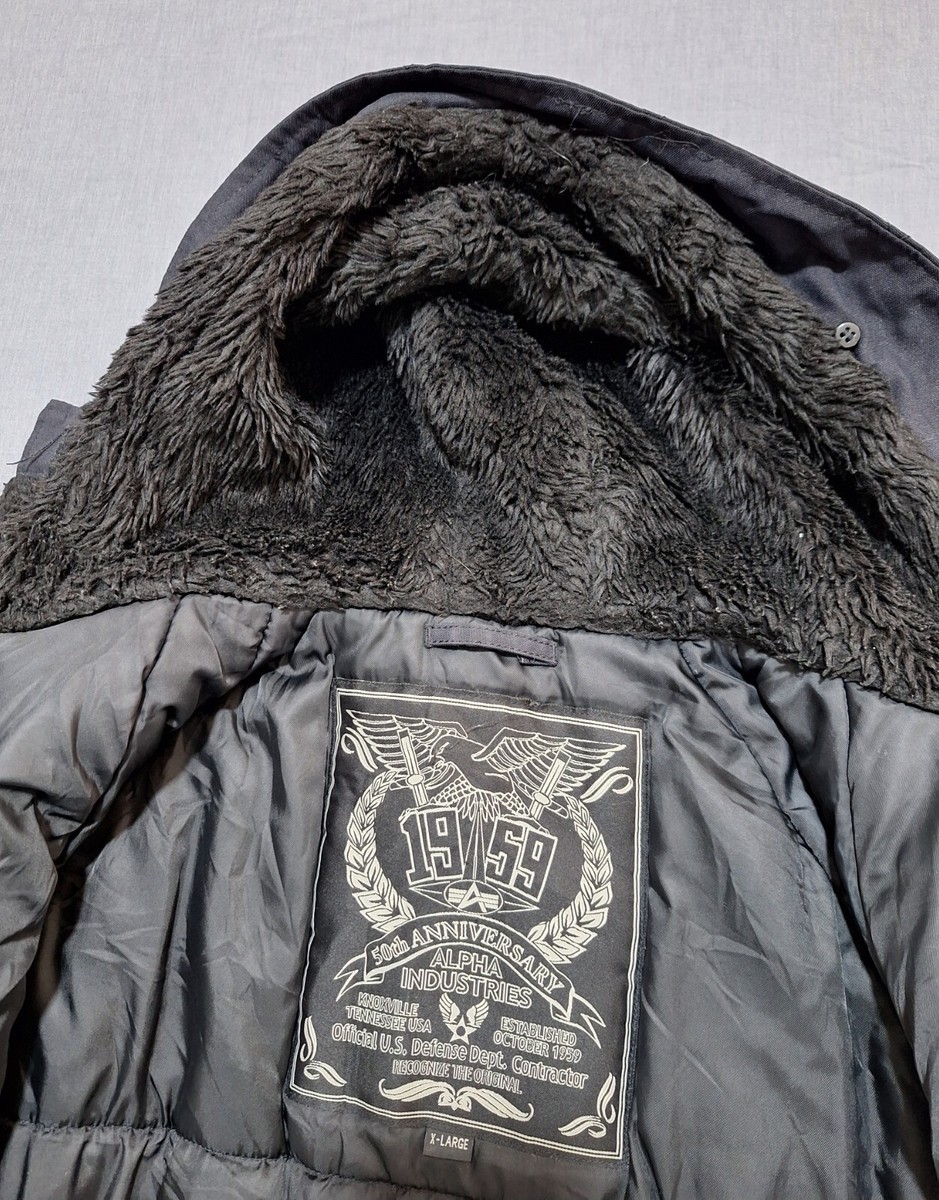 ジャケット・アウター ALPHA INDUSTRIES 50th N-3B vintage Alpha industries N-3B Flight cold weather parka 50th