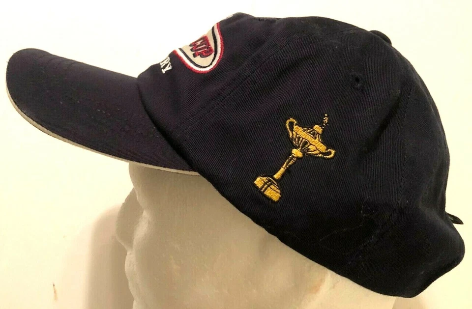 2001 Ryder Cup The Belfry Adult Unisex Black Baseball Cap One Size Fit All - Image 2 of 3