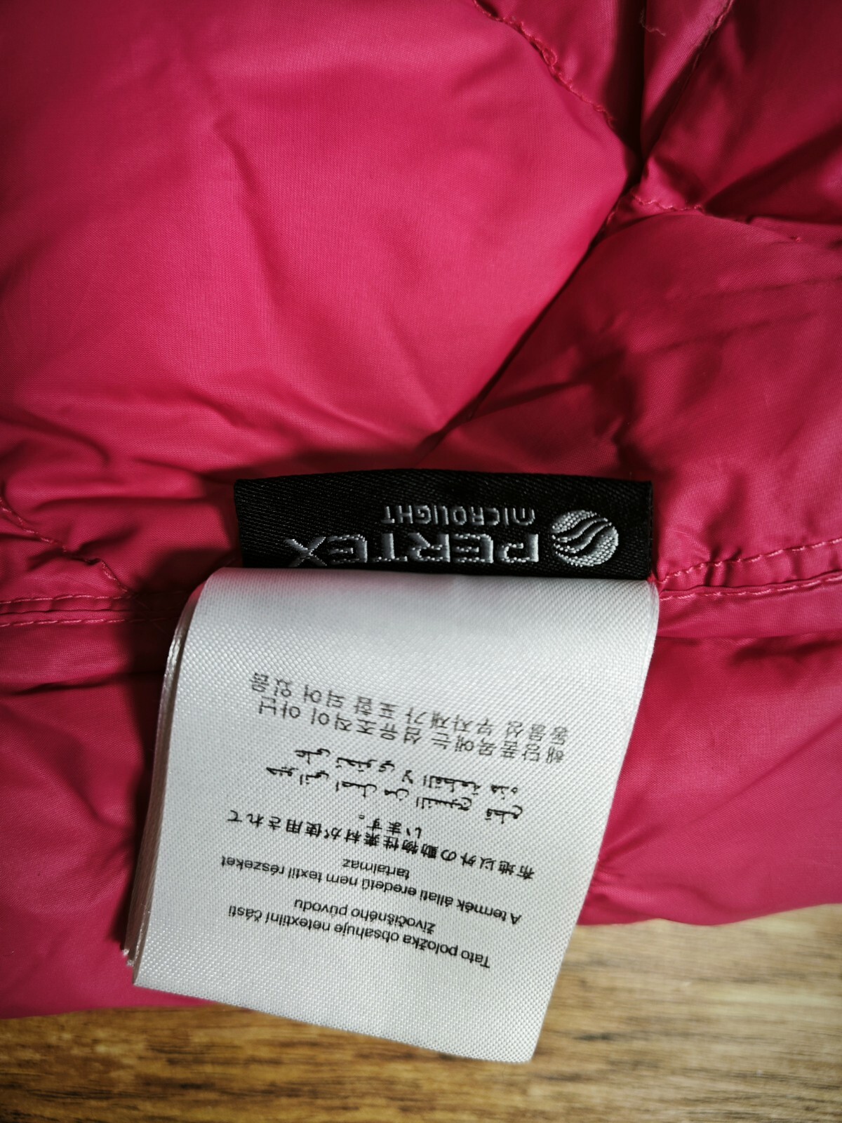 PEAK Performance Down Puffer Bomber Joyce Li Pert… - image 9