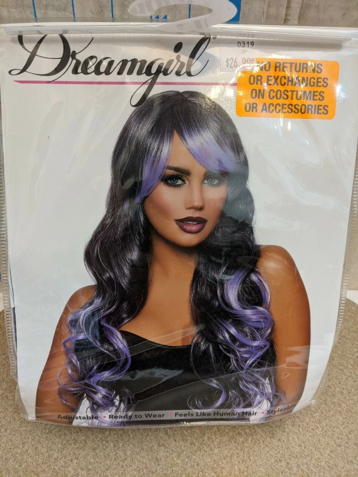 Pelucas Dreamgirl Vestir Halloween Jugar Pierna Avenida Pelucas Una Variedad para Elegir Foto 2 de 4