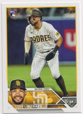 2023 Topps #659 Luis Liberato RC San Diego Padres